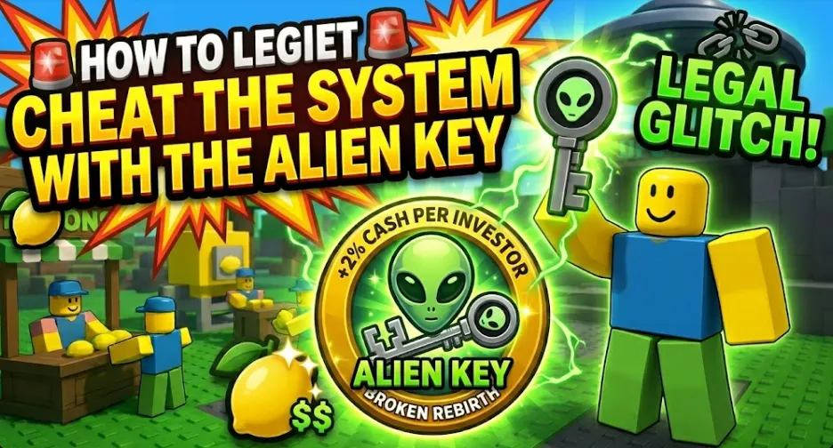 How to Cheat the System with the Alien Key in Sell Lemons